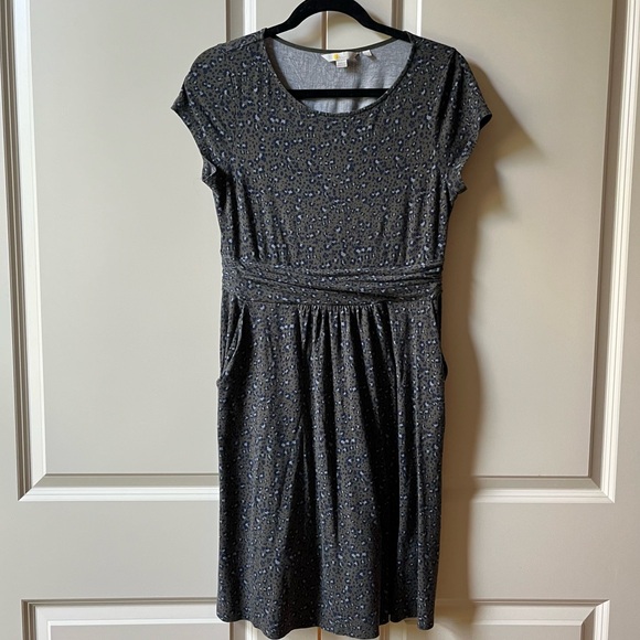 BODEN Leopard print Amelie dress US 8P - Picture 5 of 11